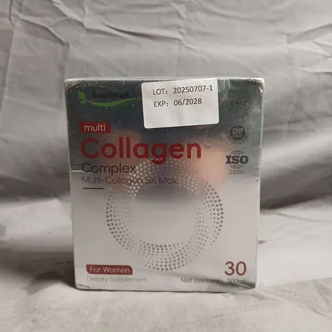 ENERWELL COLLAGEN COMPLEX MULTI-COLLAGEN 5X MAX – FOR WOMEN DIETARY SUPPLEMENT