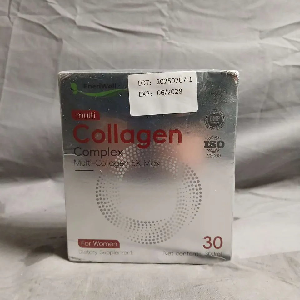 ENERWELL COLLAGEN COMPLEX MULTI-COLLAGEN 5X MAX – FOR WOMEN DIETARY SUPPLEMENT