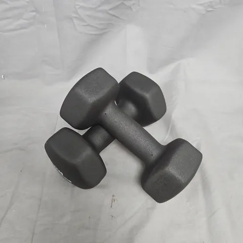 DUMBBELL – CAST IRON, BLACK - 5KG