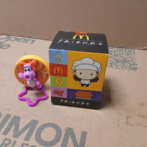 NINE ASSORTED F.R.I.E.N.D.S AND THE SUPER MARIO GALAXY MOVIE MCDONALDS COLLECTABLES