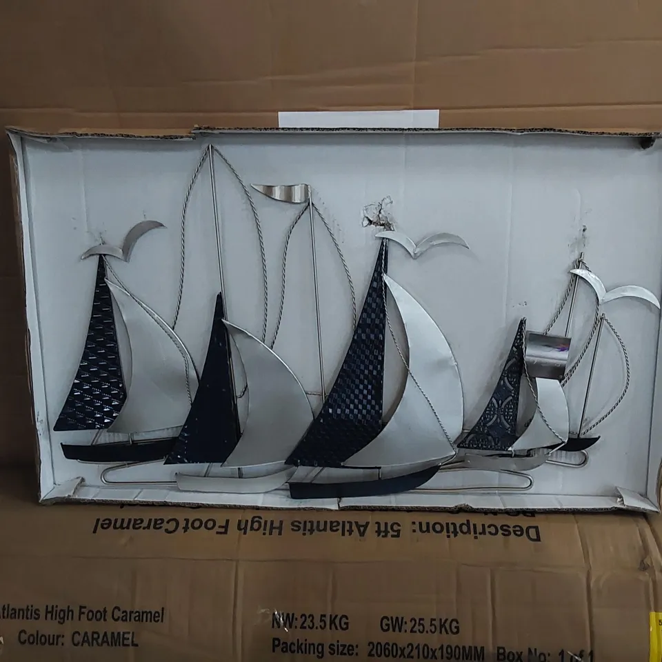 METAL NAUTICAL WALL DECOR
