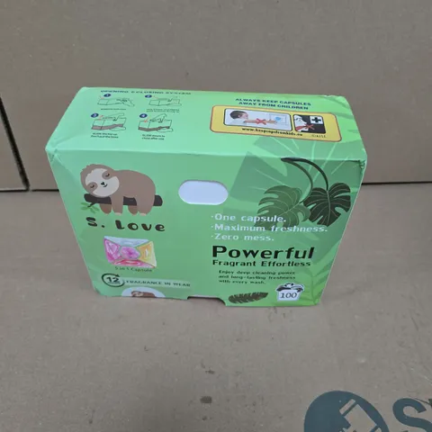POWERFUL FRAGRANT LAUNDRY CAPSULE BOX 