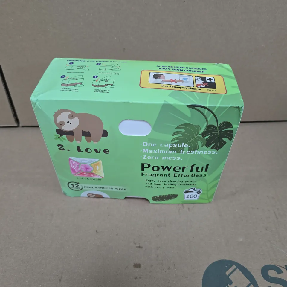 POWERFUL FRAGRANT LAUNDRY CAPSULE BOX 
