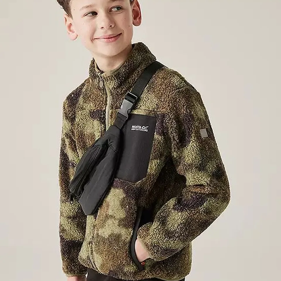 BRAND NEW REGATTA JR FRNKIE WOMENS FLEECE IN OLIVE - UK 11-12 YRS