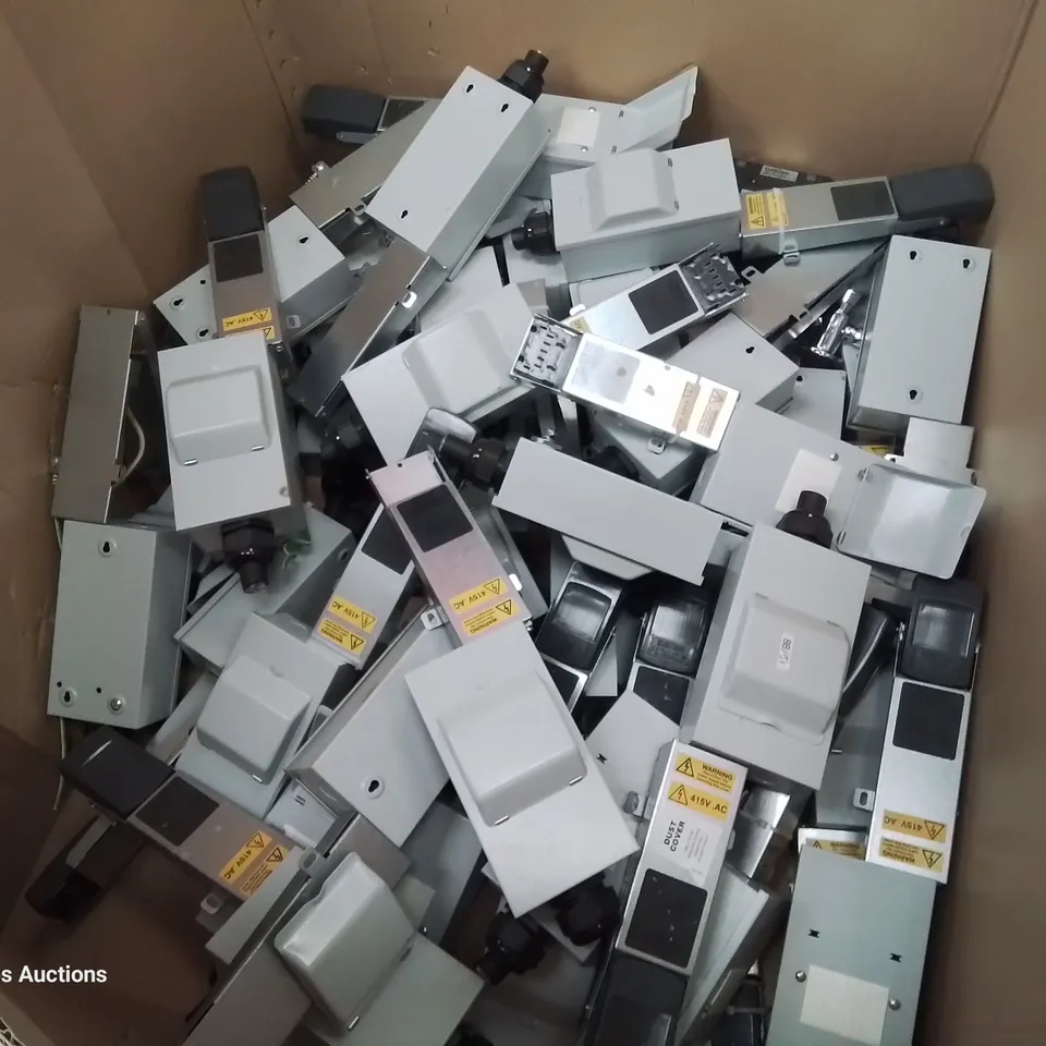 PALLET OF ELECTRIC TRIP BOXES 