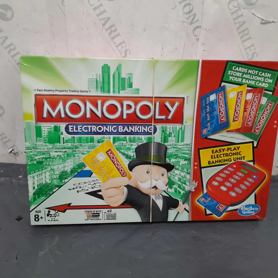 MONOPOLY ELECTRONIC BANKING BOARD GAME