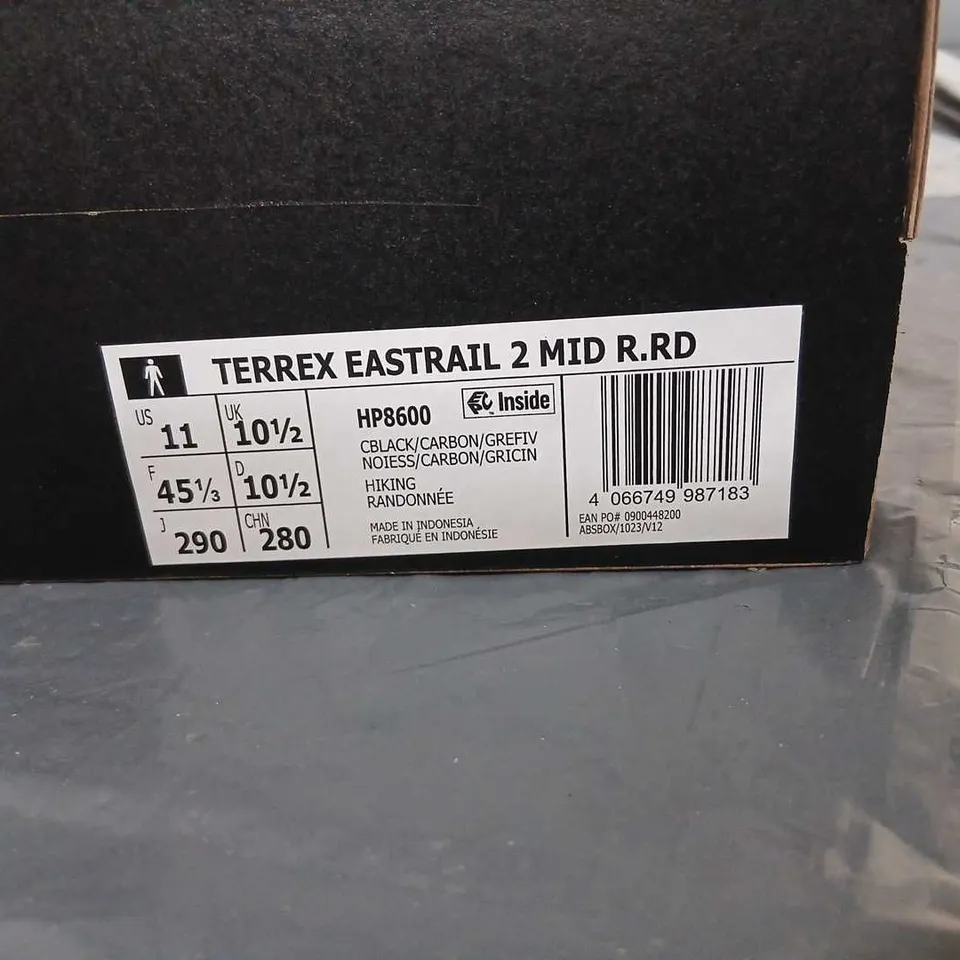 ADIDAS TERREX EASTRAIL 2 MID HIKING BOOTS – MEN'S, UK 10.5 (US 11)