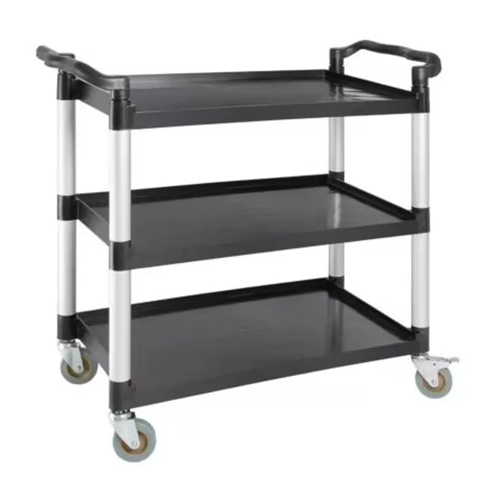 BOXED VOGUE CF102 POLYPROPYLENE MOBILE TROLLEY LARGE