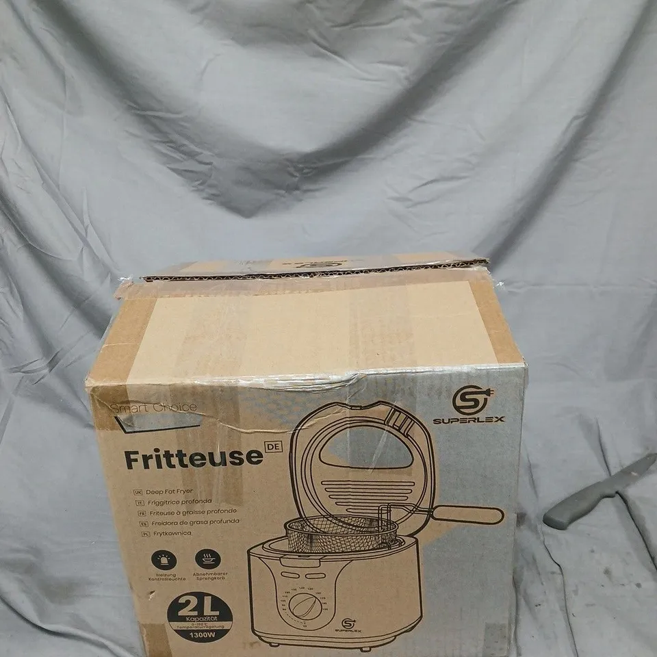 SUPERFLEX DEEP FRYER 2L 1300W – SDF002UK (BOXED)