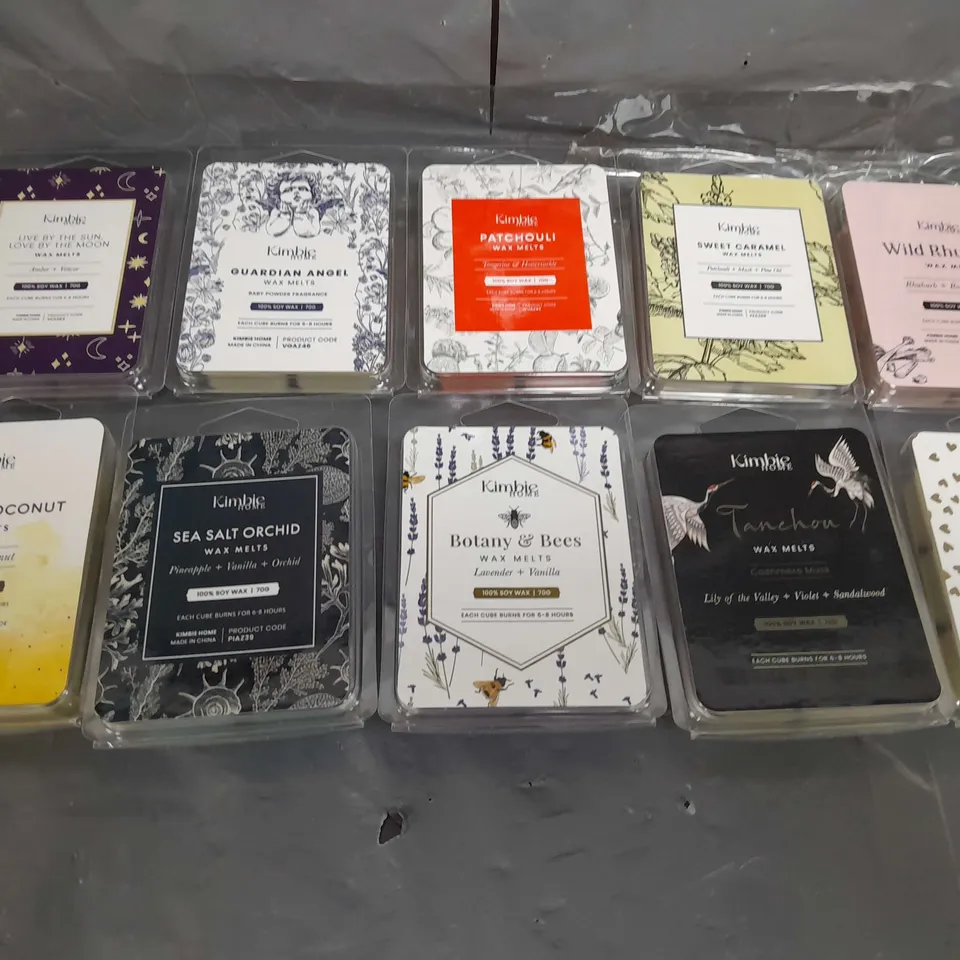 KIMBIE HOME SOY WAX MELT BUNDLE (10 X 70G PACKS) 