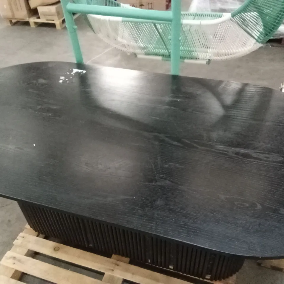 AMARI 6 SEATER OVAL DINING TABLE