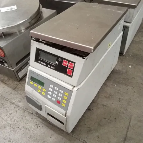 HERBERT BC-702 CHECK-WEIGHING SCALE & LABELER 