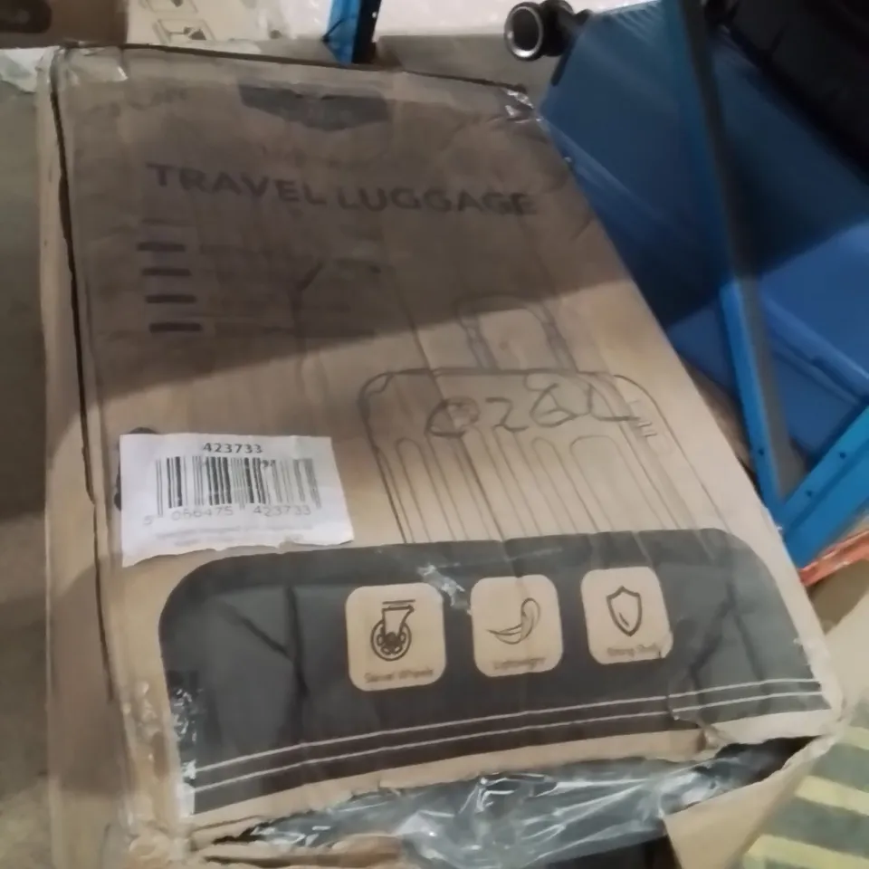 BOXED LUGG TRAVEL LUGGAGE TEAL