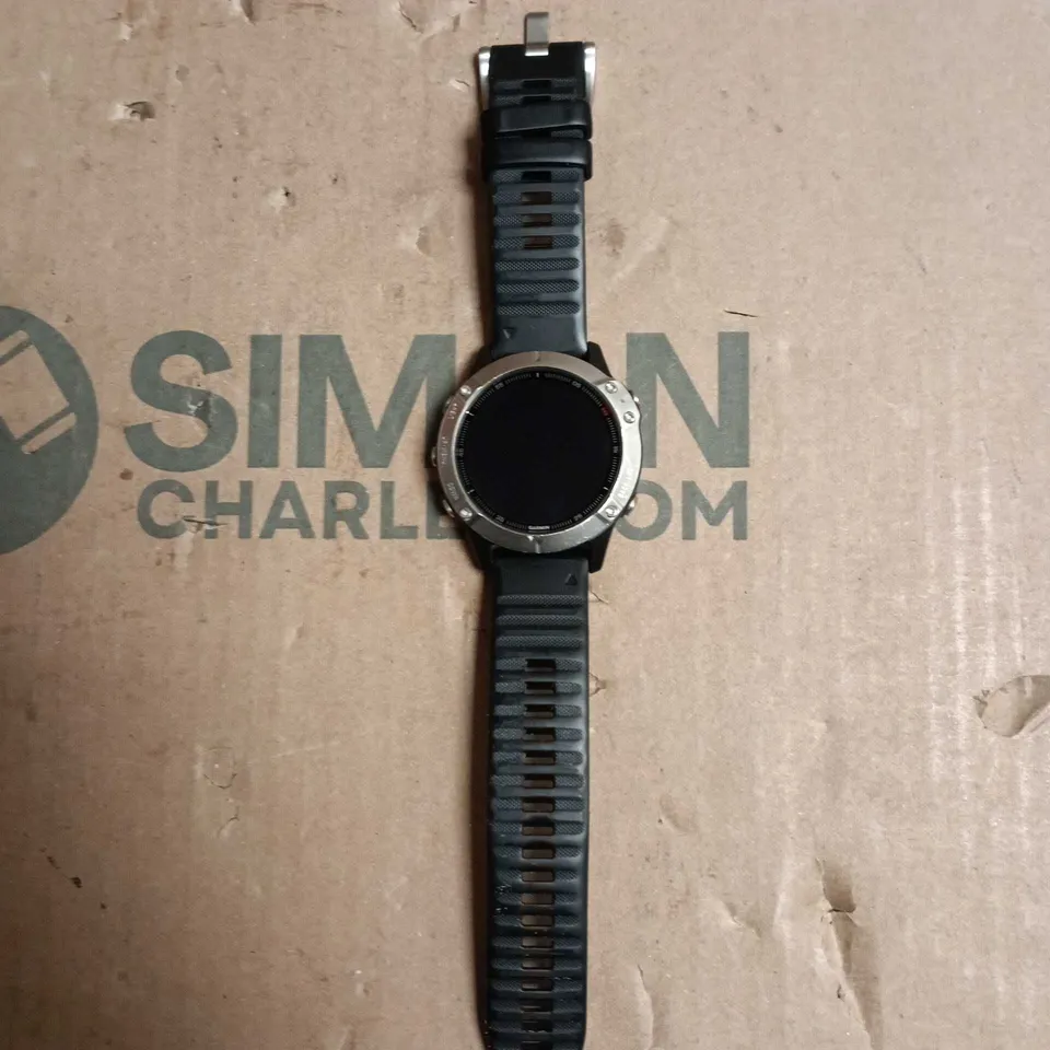 GARMIN FENIX 6 PREMIUM MULTISPORT GPS WATCH – BLACK STRAP, BOXED