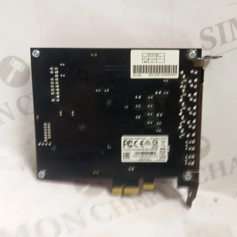 SBX SOUND CORE 3D SOUND BLASTER SB1500 SOUND CARD