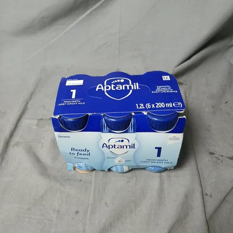 APTAMIL READY TO FEED 1 FIRST INFANT MILK - (5X200ML)