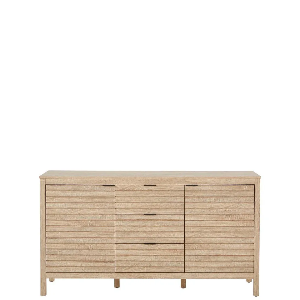 BOXED OAK SIDEBOARD