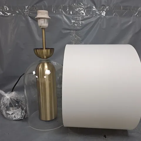 BOXED CECILIA TABLE LAMP - GLASS - COLLECTION ONLY
