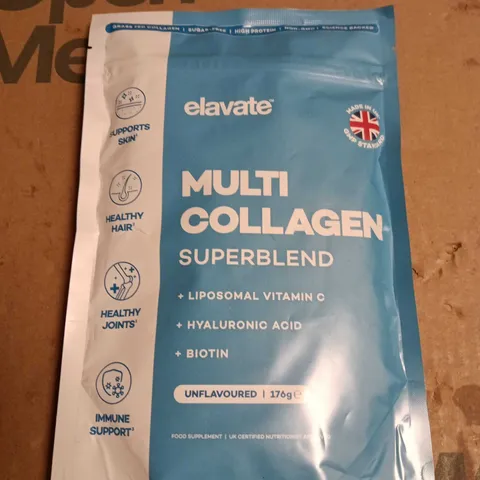 ELAVATE MULTI COLLAGEN SUPERBLEND – UNFLAVOURED, 176G 