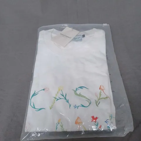 BAGGED CASABLANCA CASUAL TEE - LARGE