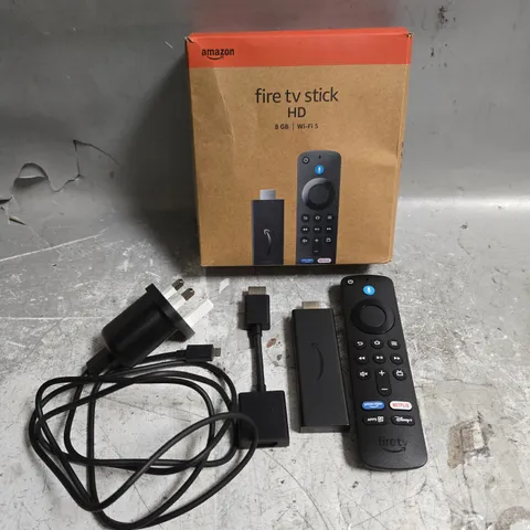 BOXED AMAZON FIRE TV STICK HD 