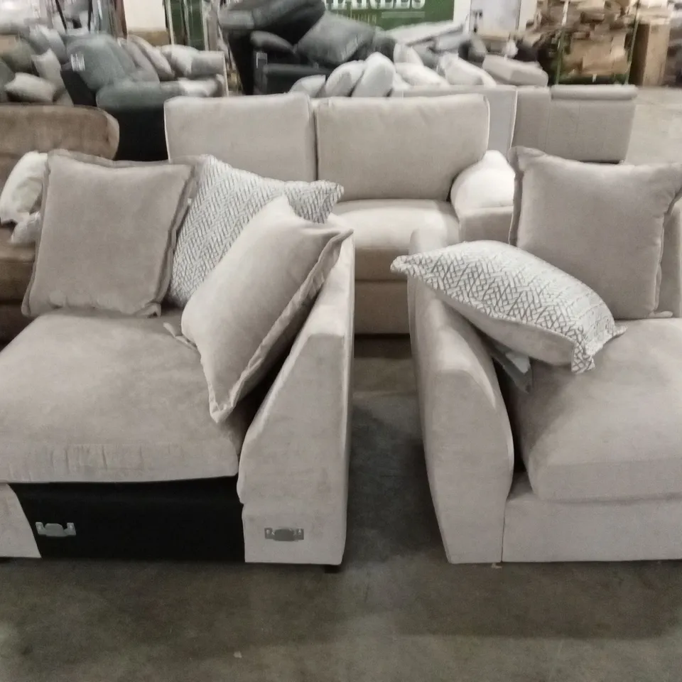 APPROX 5 x ASSORTED DESIGNER INCOMPLETE SOFA PARTS