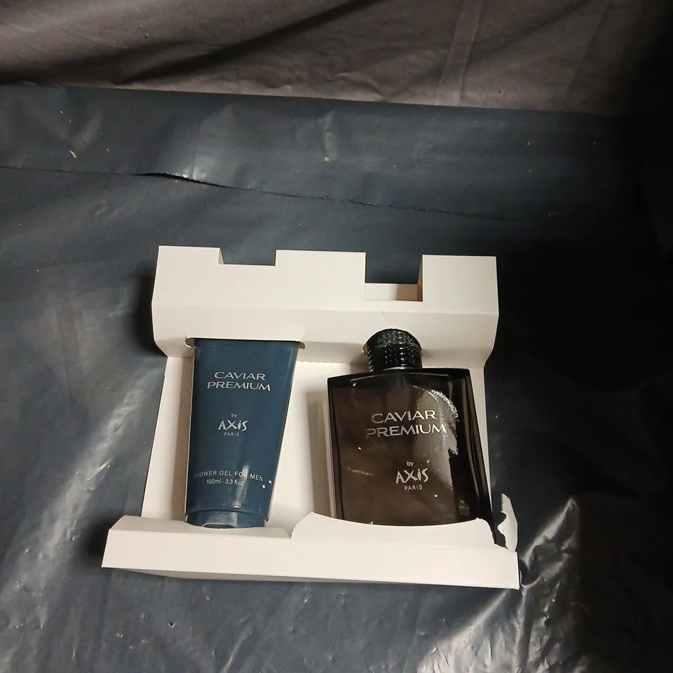 AXIS PARIS CAVIAR PREMIUM GIFT SET – 2-PIECE FOR MEN (SHOWER GEL + FRAGRANCE)