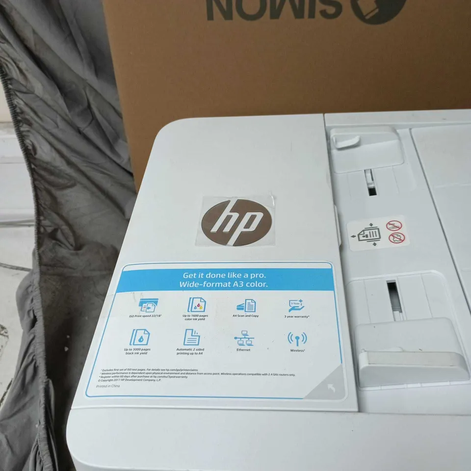 HP OFFICE JET PRO 7720 WIDE FORMAT PRINTER UNBOXED WITH NO ACCESSORIES