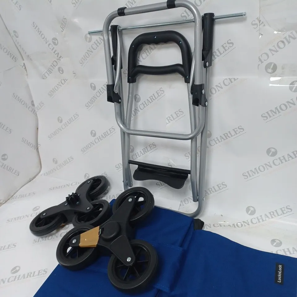 LOCK 'N LOCK INSULATED SHOPPING TROLLEY CART, NAVY