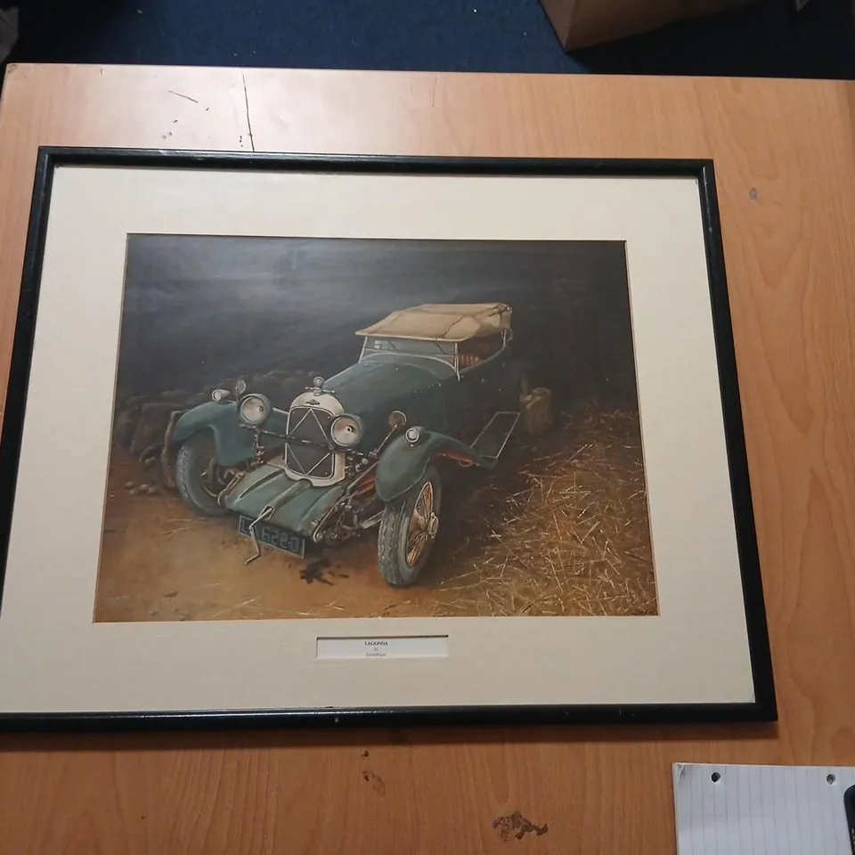 LAGONDA BY DAVID PLAYER - FRAMED PRINT