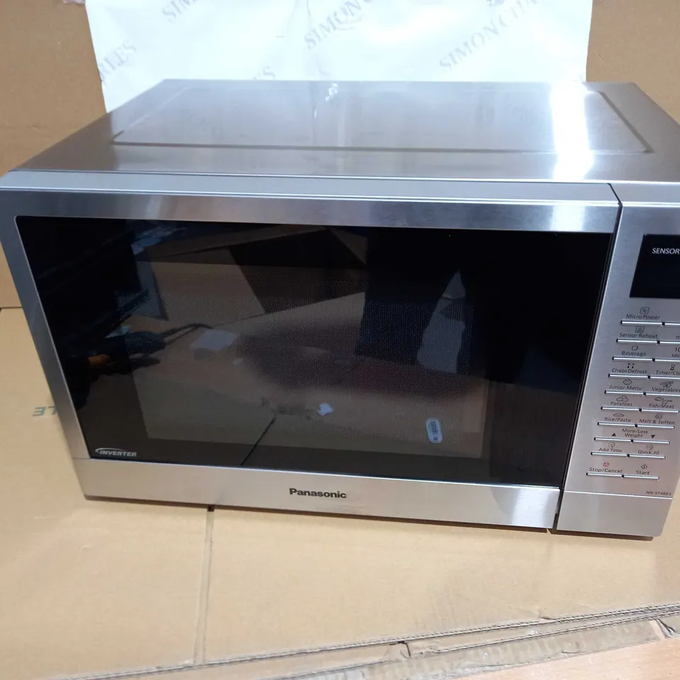 PANASONIC STAINLESS STEEL MICROWAVE OVEN