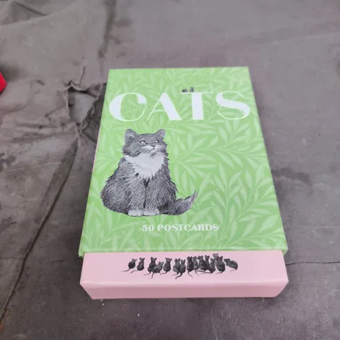 CATS – BOXED SET OF 50 POSTCARDS 