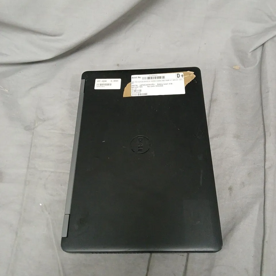 DELL LATITUDE E5470 LAPTOP – I5-6200U, 8GB RAM, 128GB SSD, 14" DISPLAY. DOES NOT POWER ON