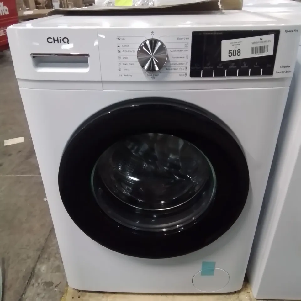 CHIQ... CHIQ CFL80-14586IM3XBWU, FREESTANDING WASHING MACHINE, 8KG, FRONT LOAD, SLIM, 1400RPM,