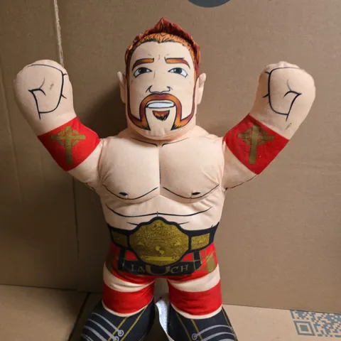SHEAMUS PLUSH WRESTLER WITH CHAMPIONSHIP BELT 