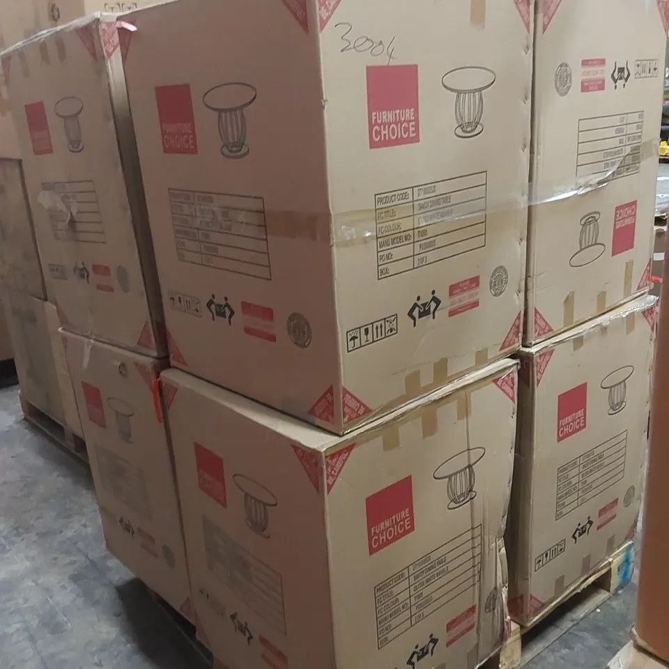 PALLET OF INCOMPLETE FURNITURE PARTS 