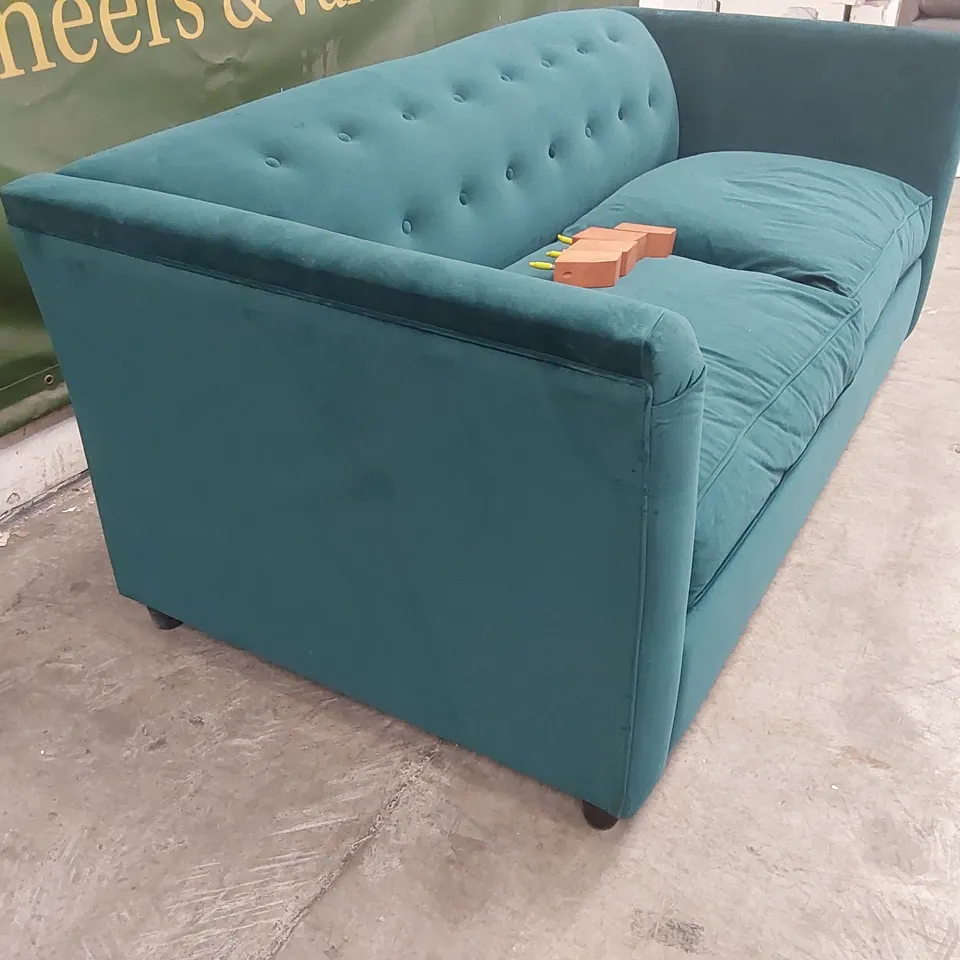 QUALITY DESIGNER GASTARD 3 SEATER VELVET SOFA BED