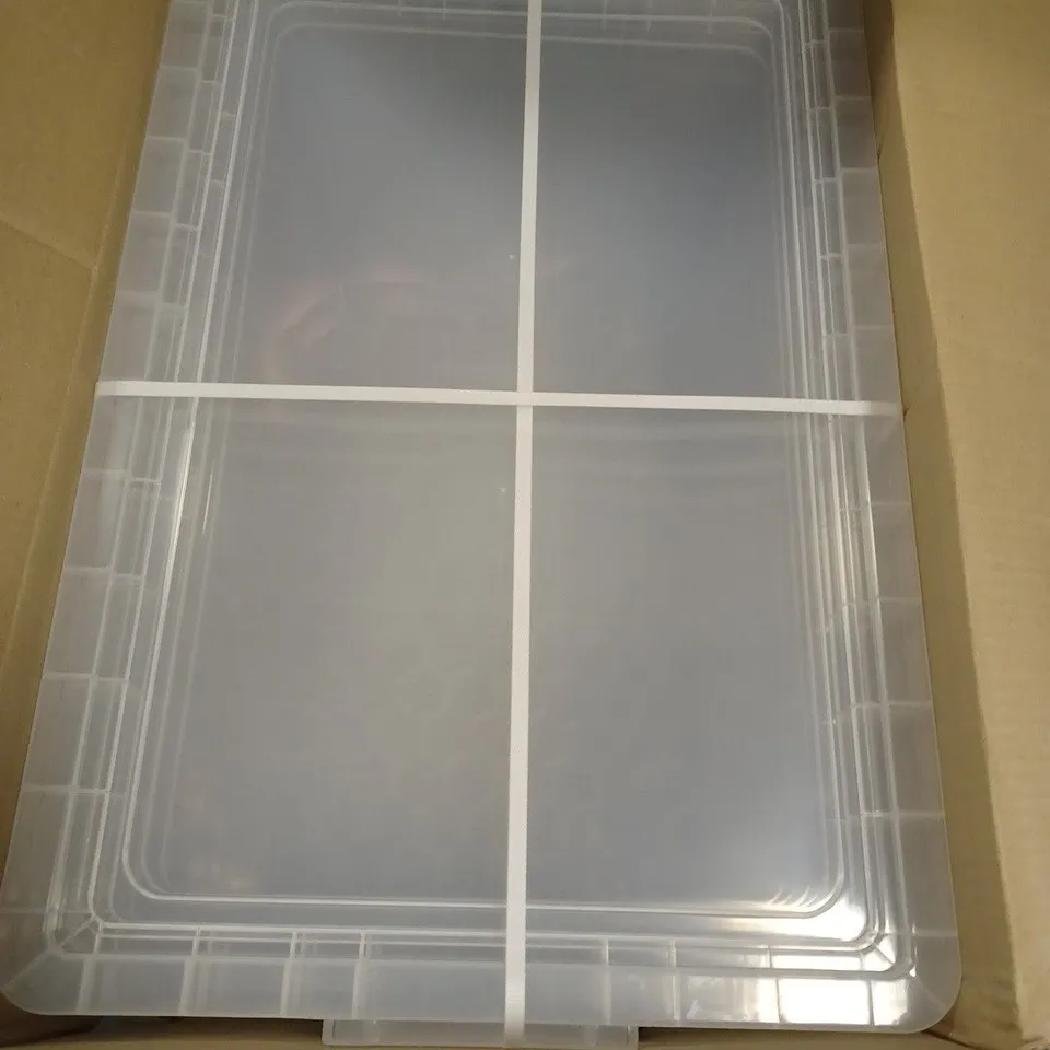 REALLY USEFUL PRODUCTS BOX SET - NESTABLE CLEAR