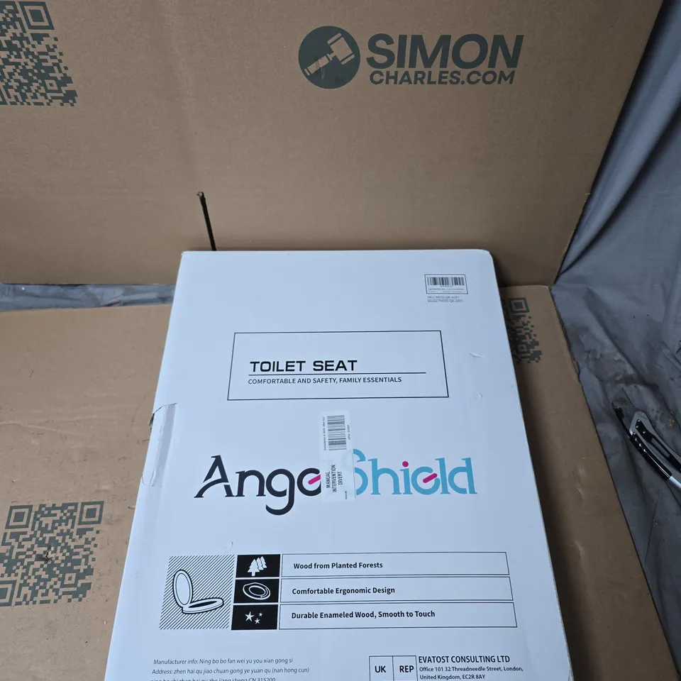 ANGELSHIELD TOILET SEAT – WOOD FROM PLANTED FORESTS, ERGONOMIC DESIGN