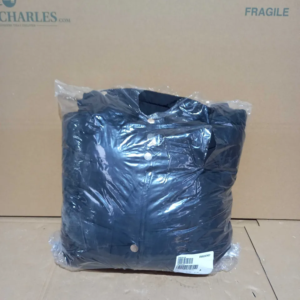 CENTIGRADE FAUX DOWN COAT BLACK - SMALL