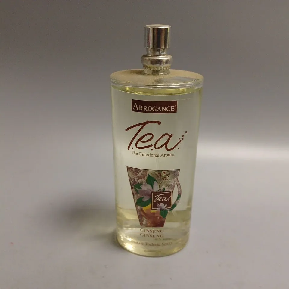 6 ARROGANCE TEA THE EMOTIONAL AROMA GINSENG EAU DE TOILETTE (6 x 100ml)