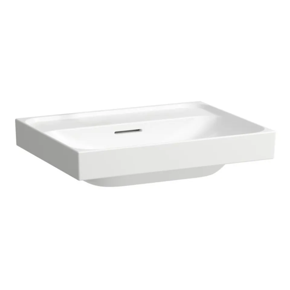 BOXED LAUFEN MEDA WASHBASIN H8101130001091 60X46CM, BUILT-UNDER, WITH OVERFLOW, WITHOUT TAP HOLE, WHITE