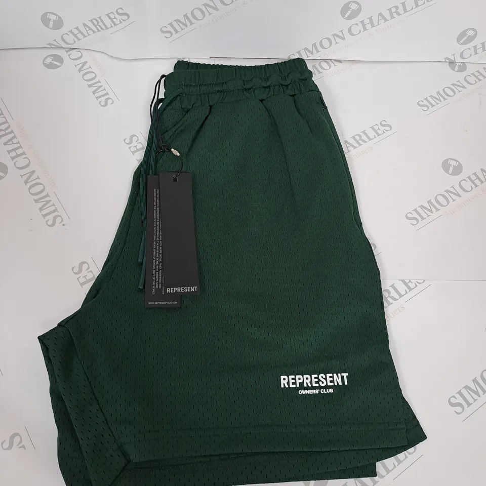 REPRESENT OWNERS CLUB MESH SHORTS SIZE S