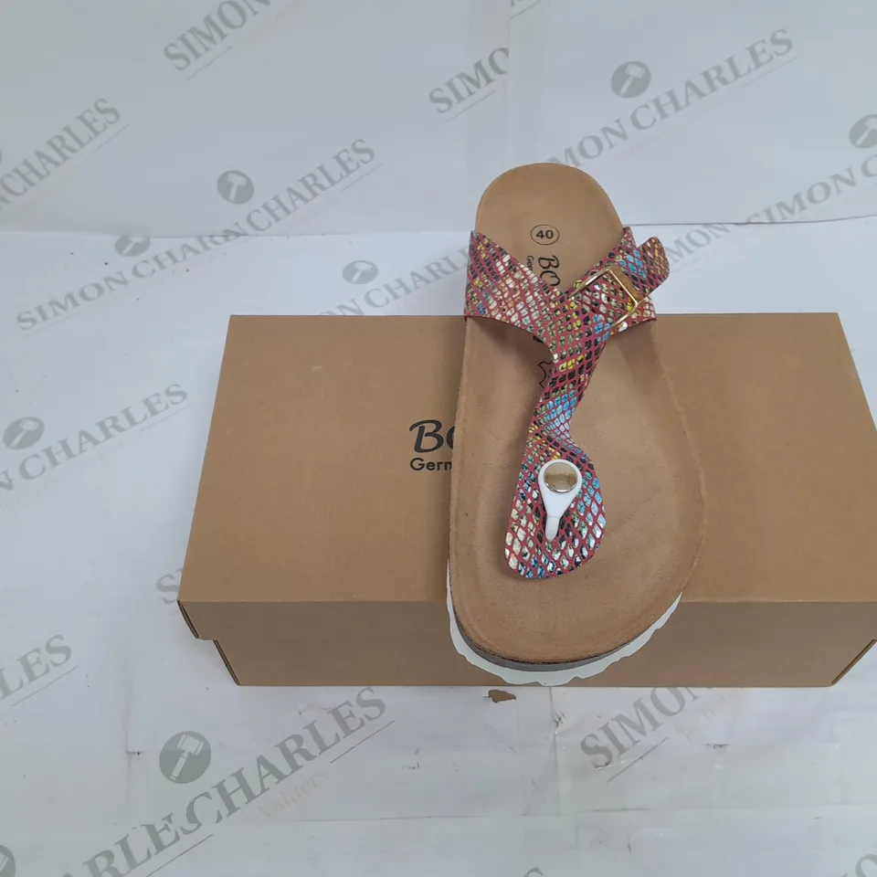 BONOVA GERMAN BIO INNOVATION OPEN TOE SANDLES SIZE 40 