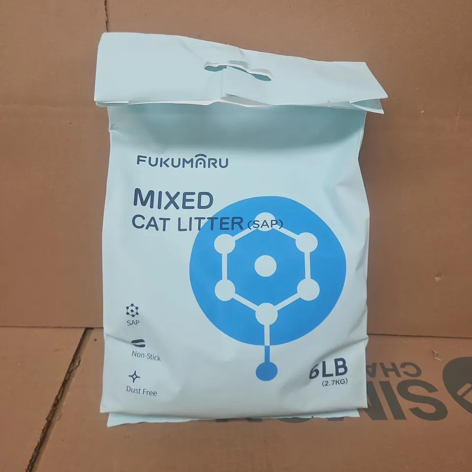 FUKUMARU MIXED CAT LITTER (SAP) 2.7KG