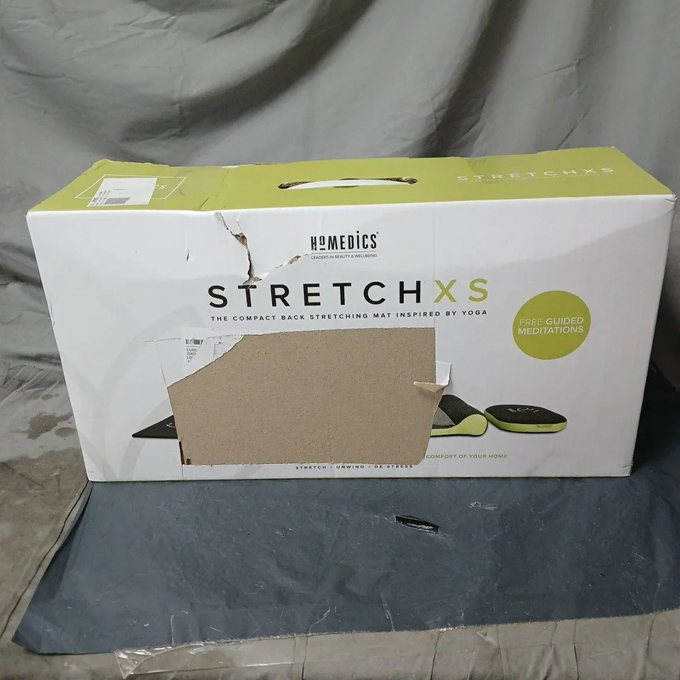 HOMEDICS STRETCH XS BACK STRETCHING MAT BOXED