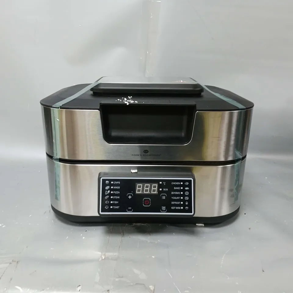 BOXED COOK'S ESSENTIALS GRILL & AIRFRYER 5.5L
