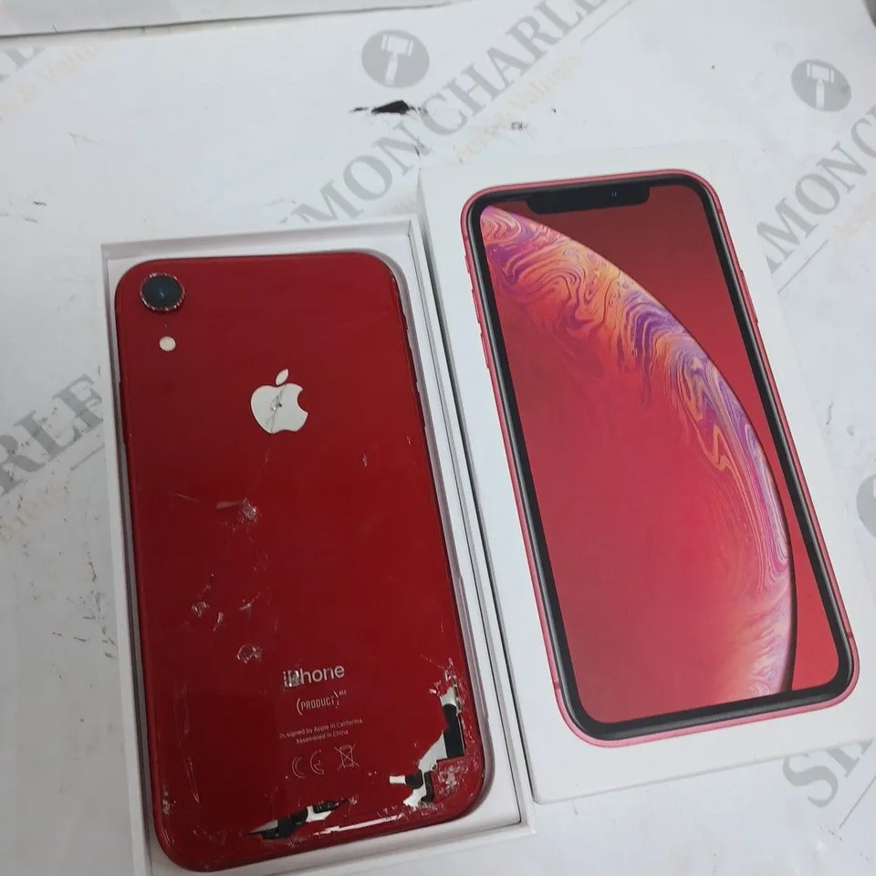 BOXED IPHONE XR IN RED 