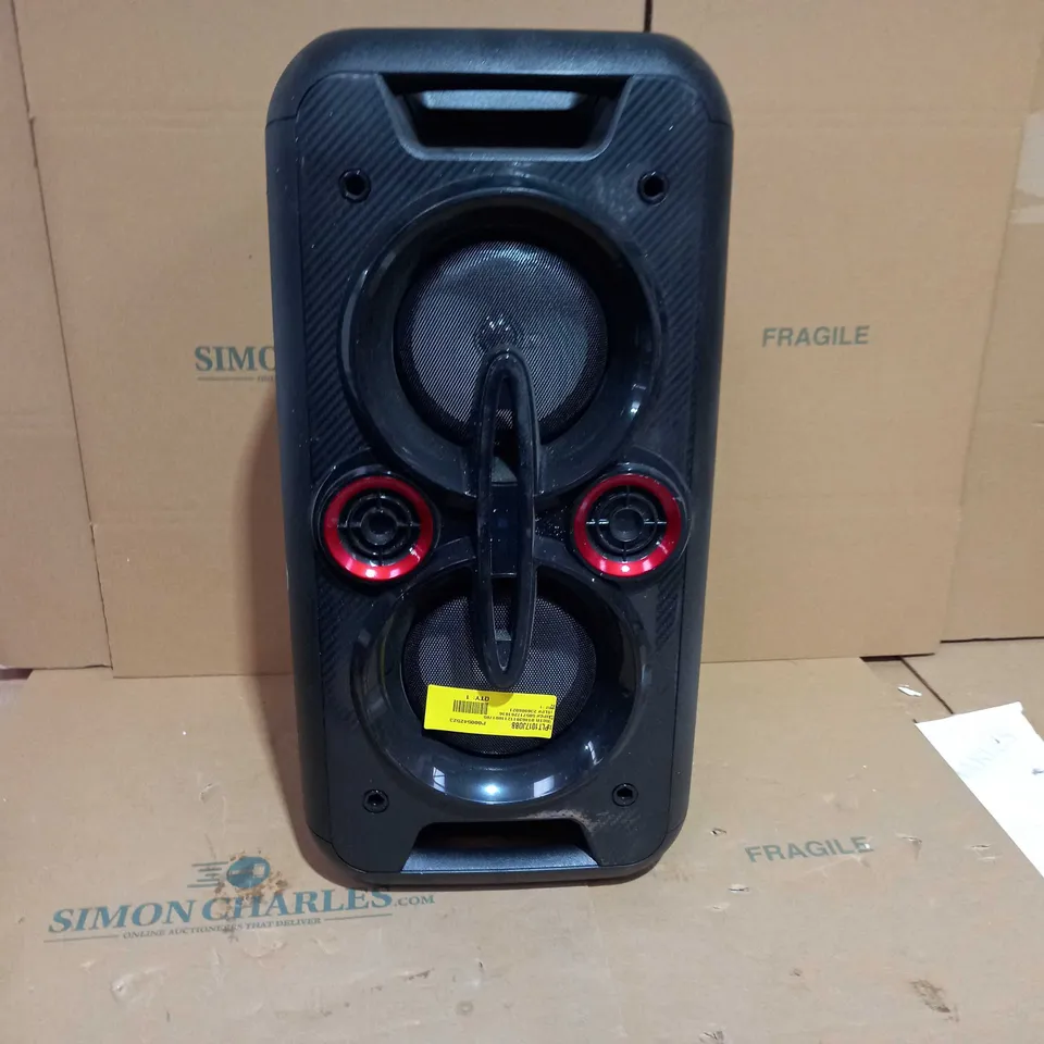 BOXED ONN CD AM/FM RADIO BOOMBOX IN BLACK RRP £12