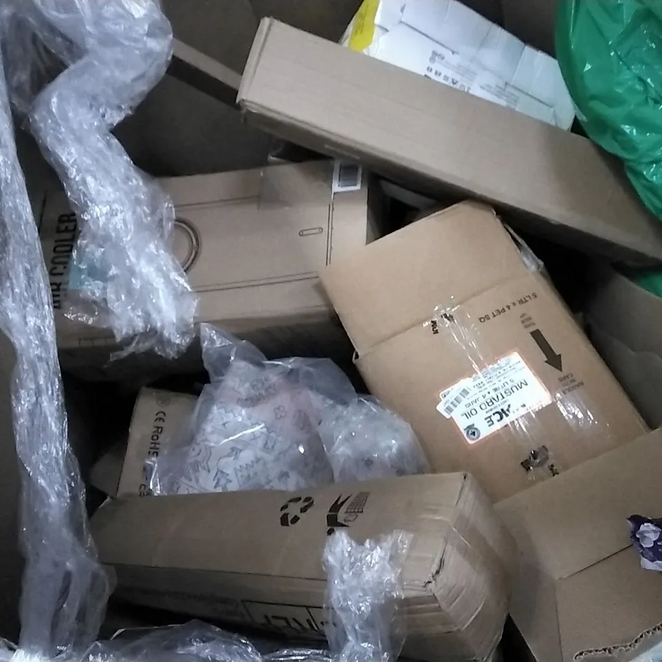 PALLET OF ASSORTED ITEMS TO INCLUDE: AIR FRYER, FOOD PROCESSOR, AIR COOLER, FLY ZAPPER ETC